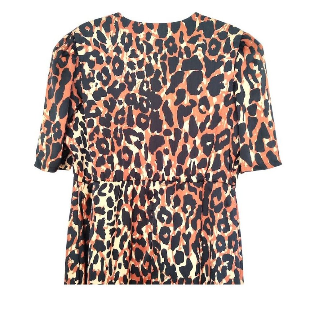 Nwt - Haneyofficial The Drop Leopard Print Maxi D… - image 5